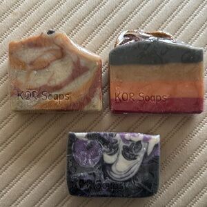 Handmade Soap - set of 3 by Kor Soaps
